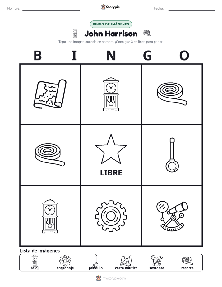 Bingo de Imágenes