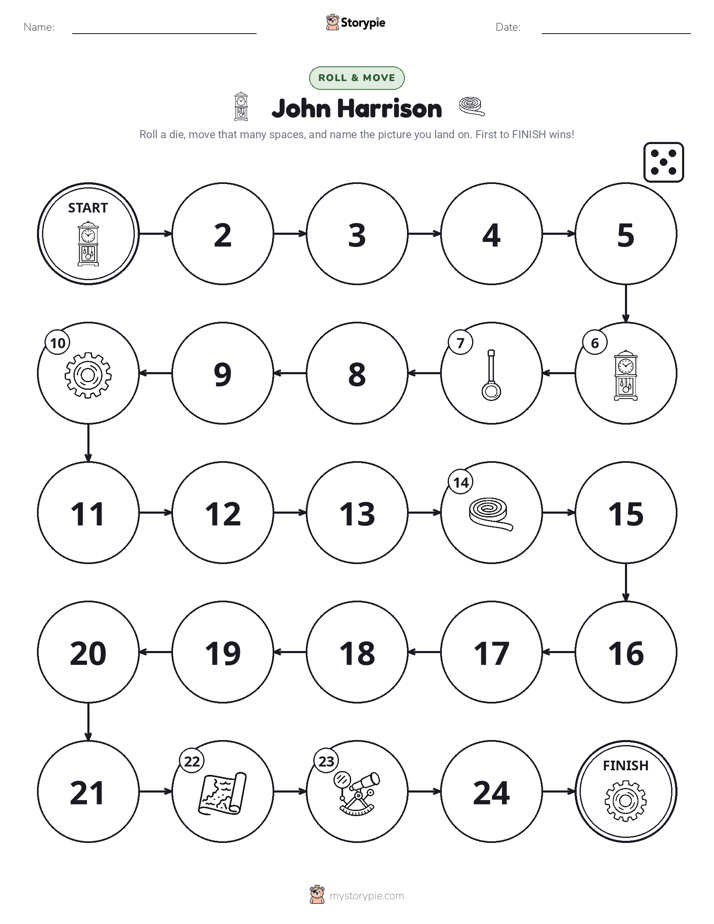 Roll & Move Game