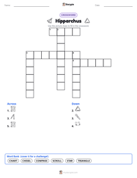 Hipparchus printable worksheet preview