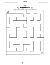 Hipparchus printable worksheet preview