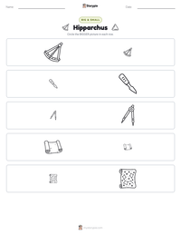 Hipparchus printable worksheet preview
