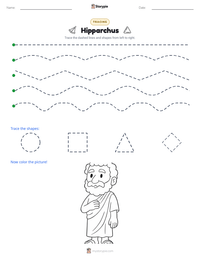 Hipparchus printable worksheet preview