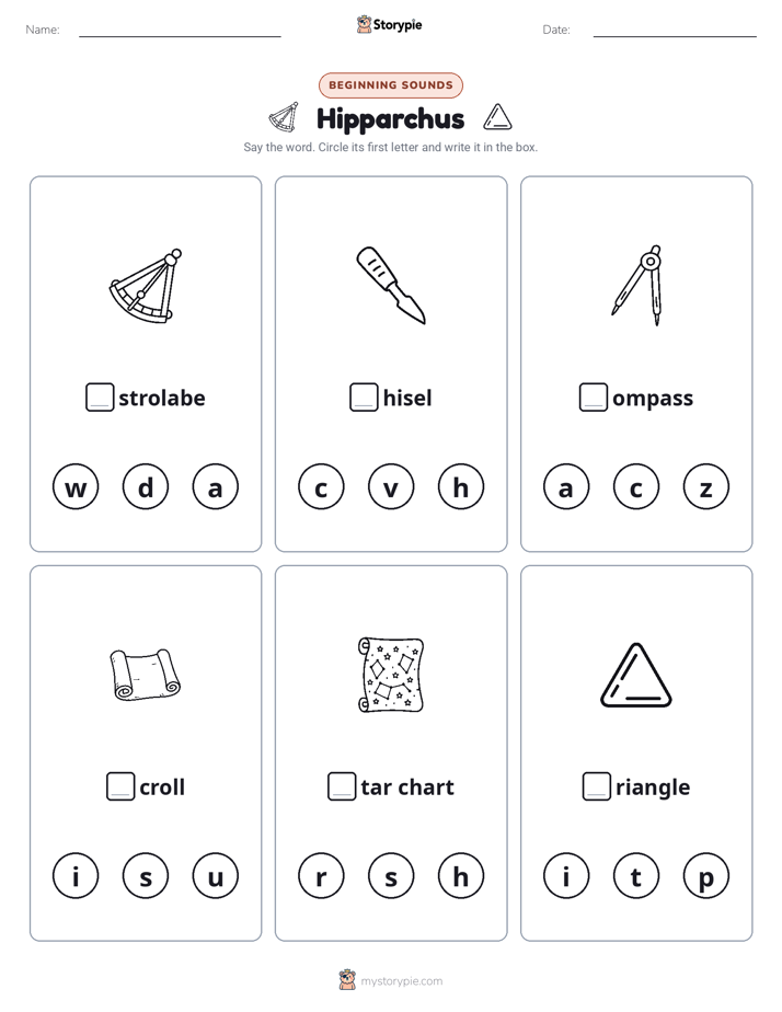 Beginning Sounds