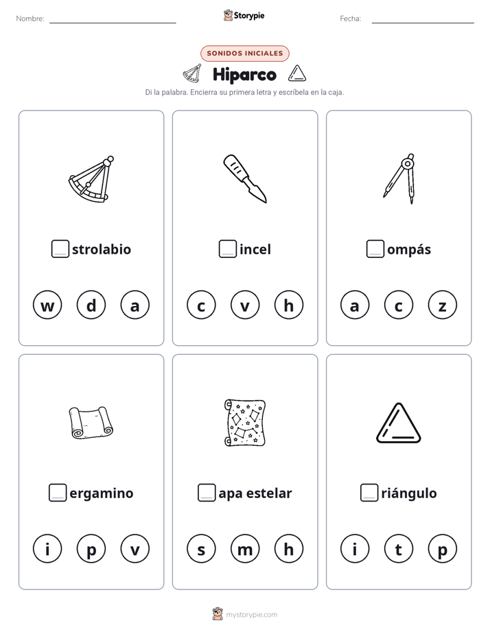 Sonidos Iniciales