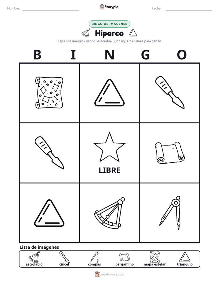 Bingo de Imágenes