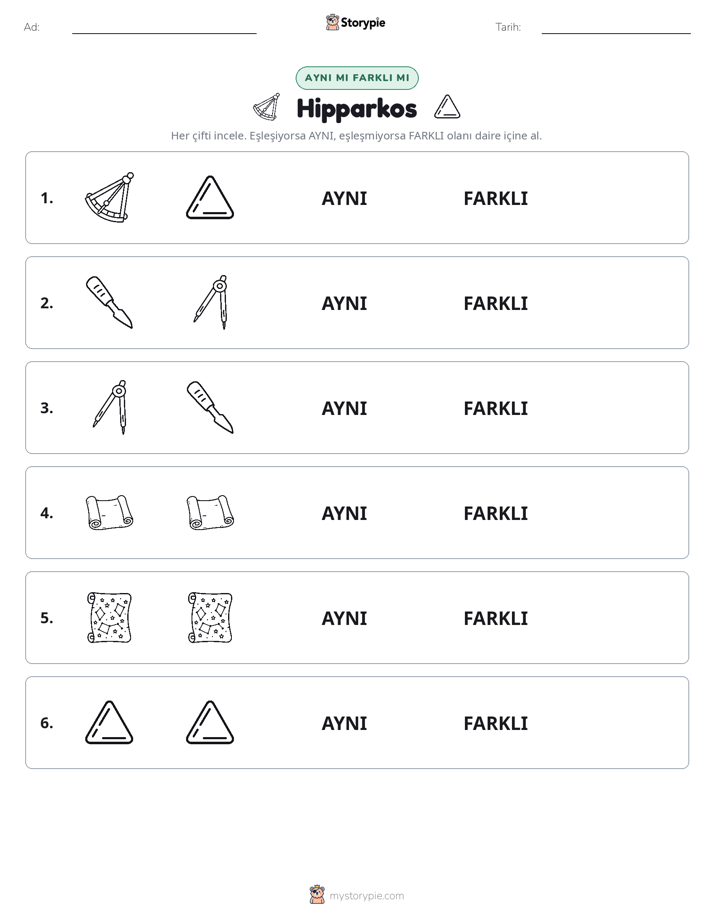 Aynı mı Farklı mı