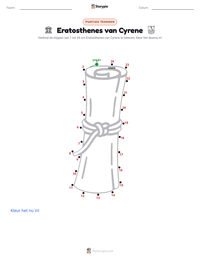 Eratosthenes van Cyrene afdrukbare werkblad voorbeeld