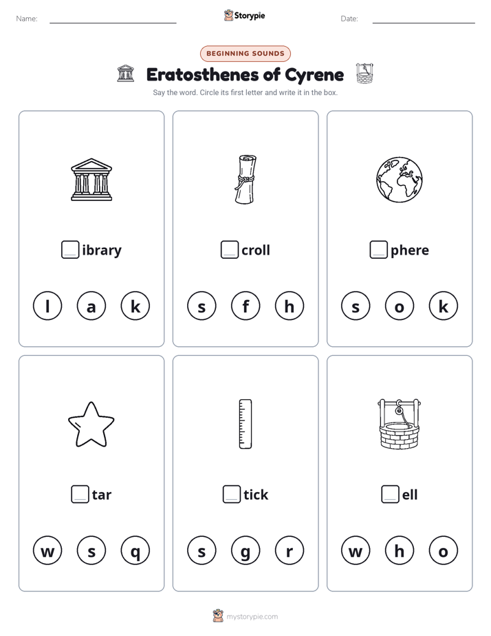 Beginning Sounds