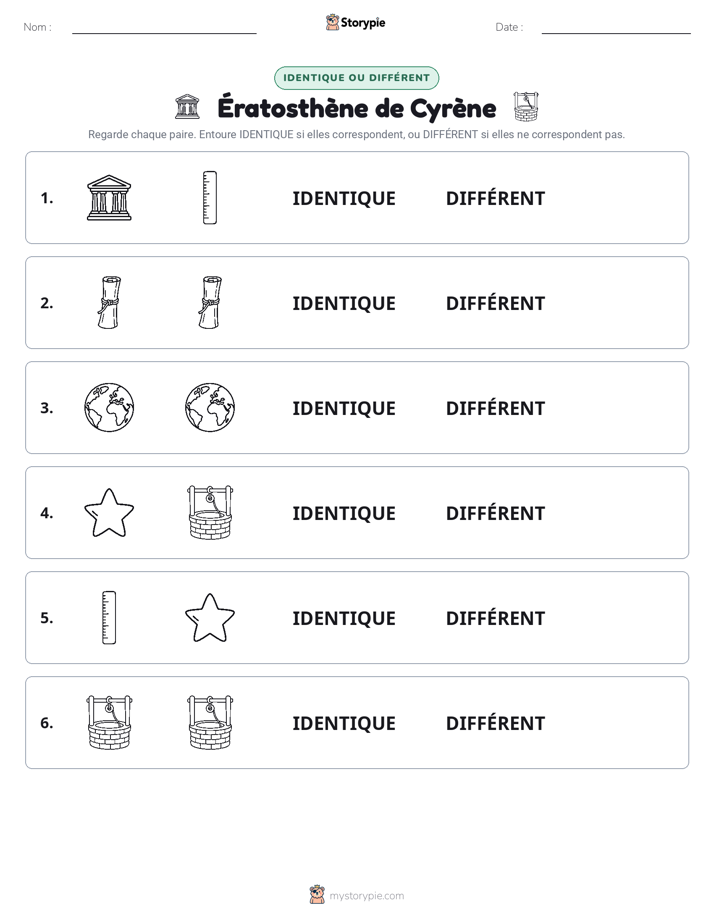 Identique ou Différent