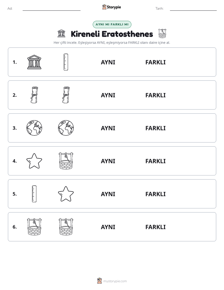 Aynı mı Farklı mı