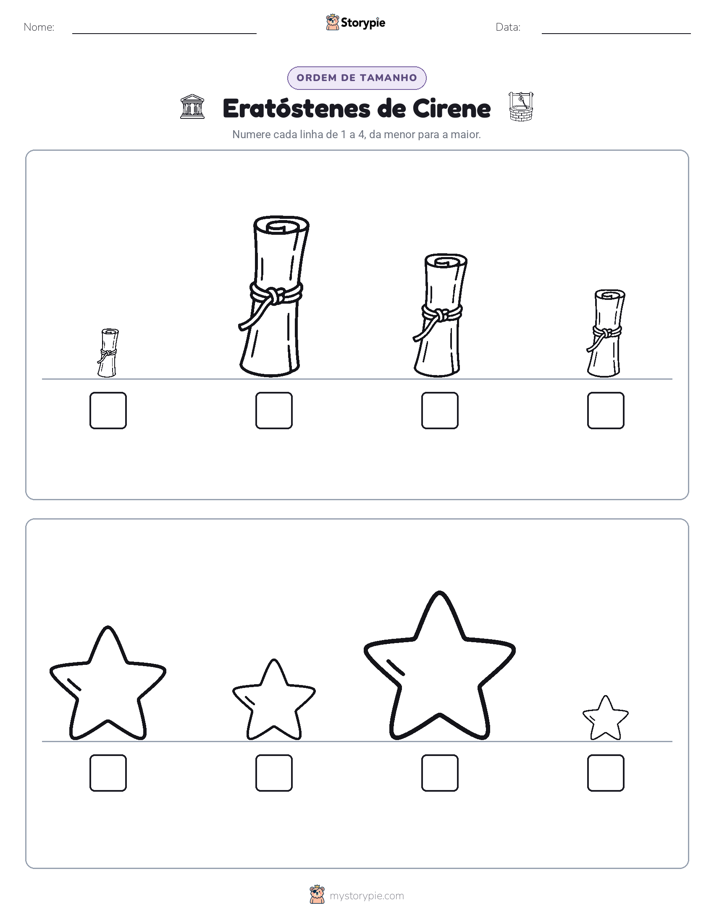 Ordem de Tamanho