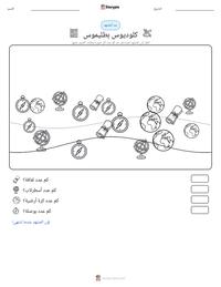 معاينة ورقة العمل القابلة للطباعة كلوديوس بطليموس