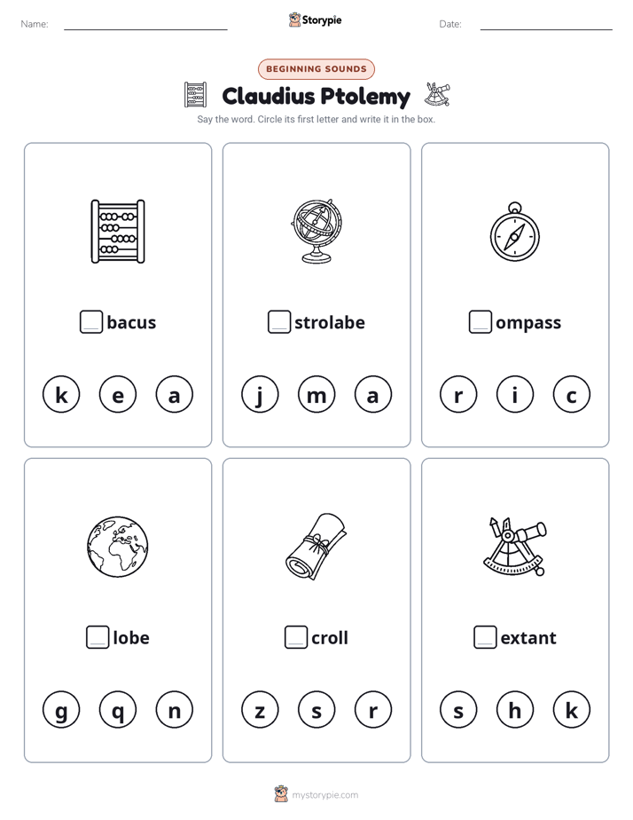 Beginning Sounds