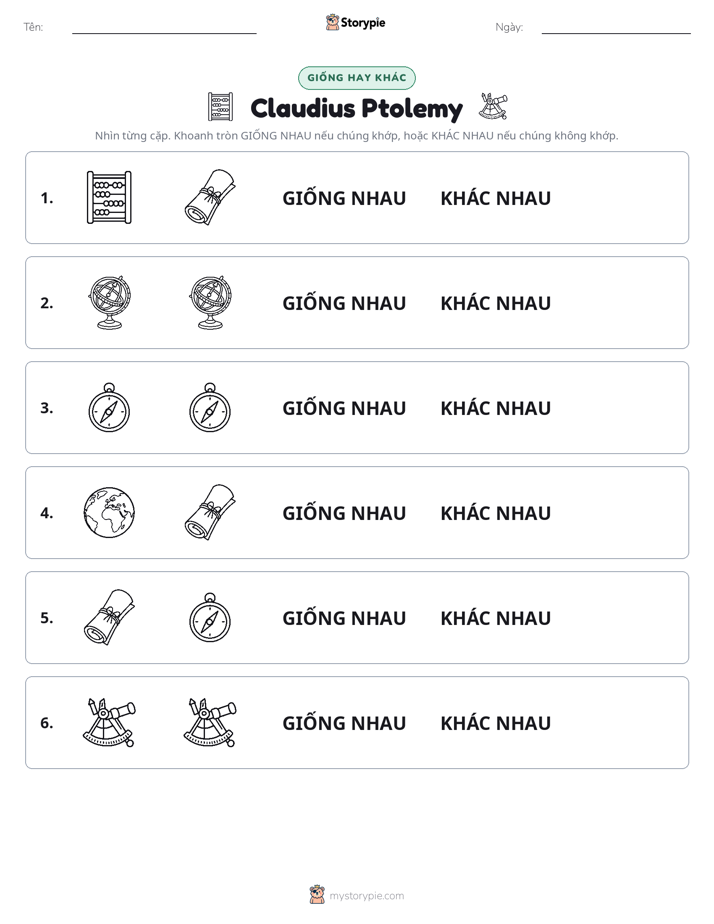 Giống Hay Khác