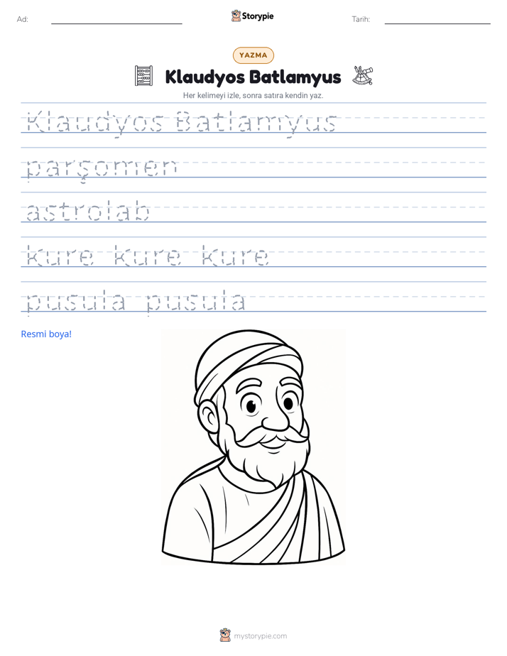 Yazma Pratiği