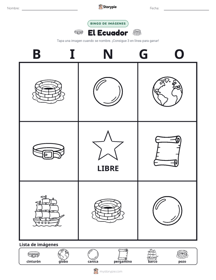Bingo de Imágenes