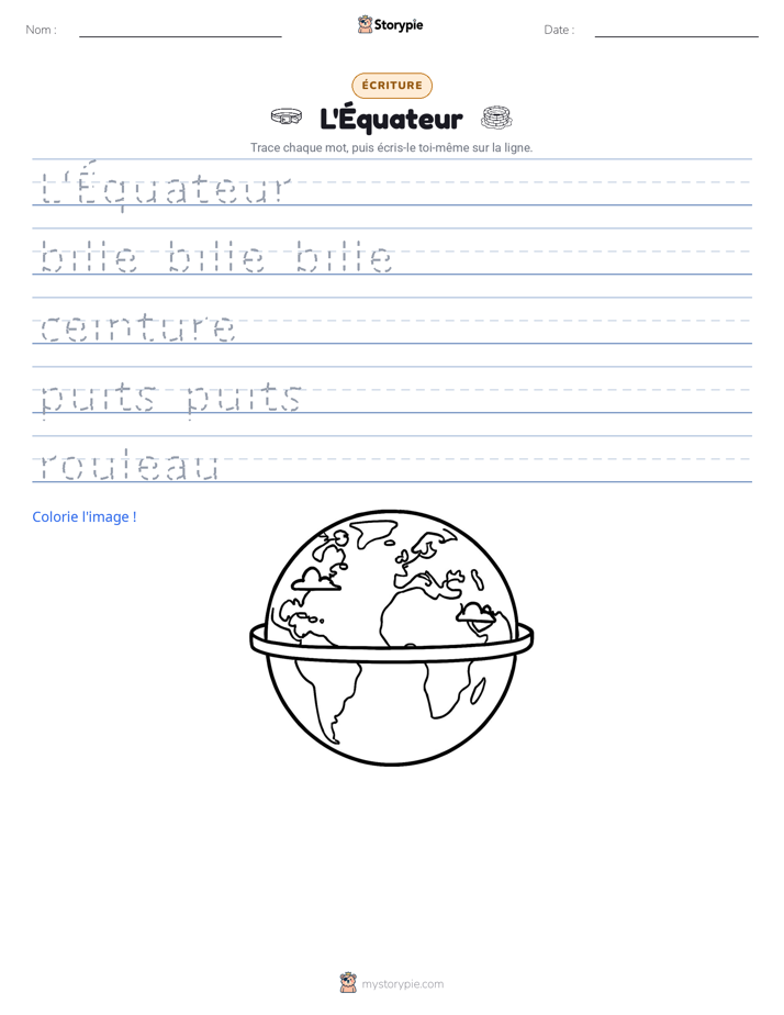 Pratique d'écriture