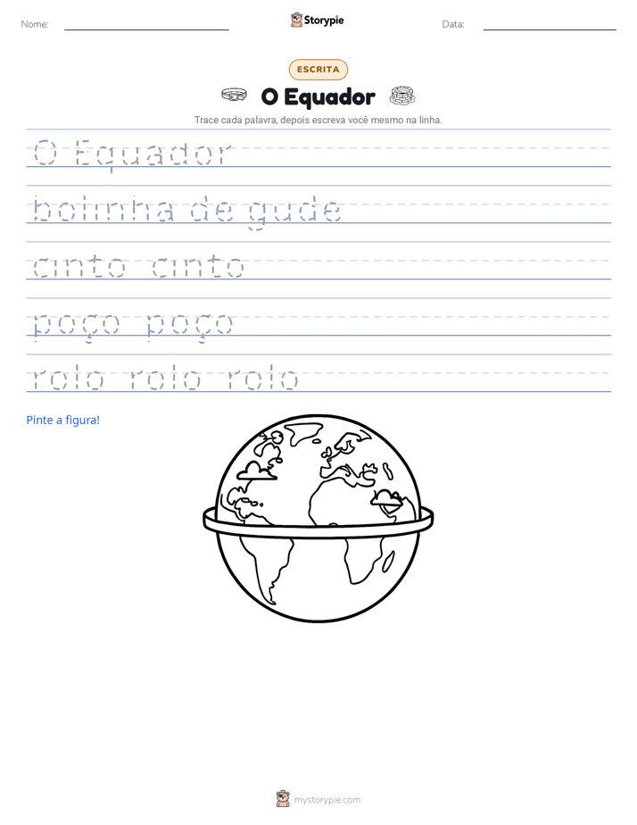 Prática de Escrita