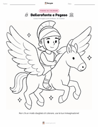 Pagina da colorare di  per bambini