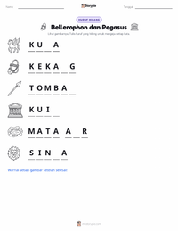Prabaca lembar kerja cetak