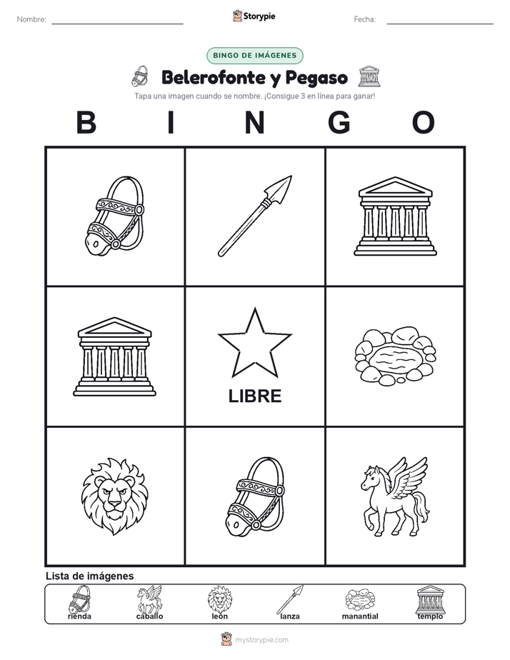 Bingo de Imágenes