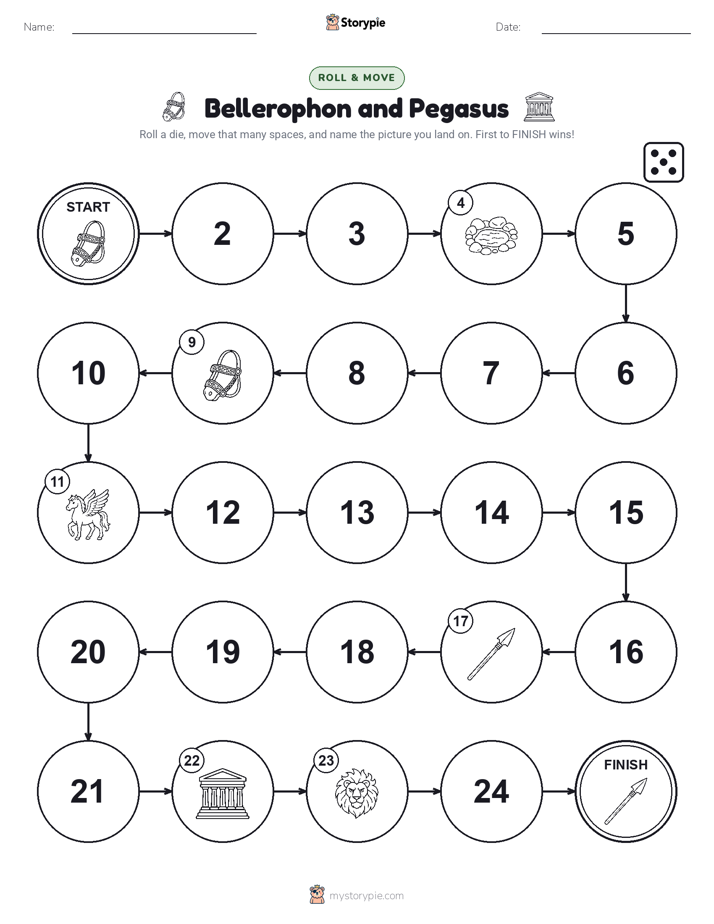 Roll & Move Game