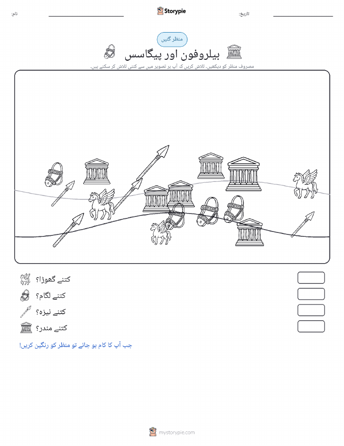 گنتی کا منظر