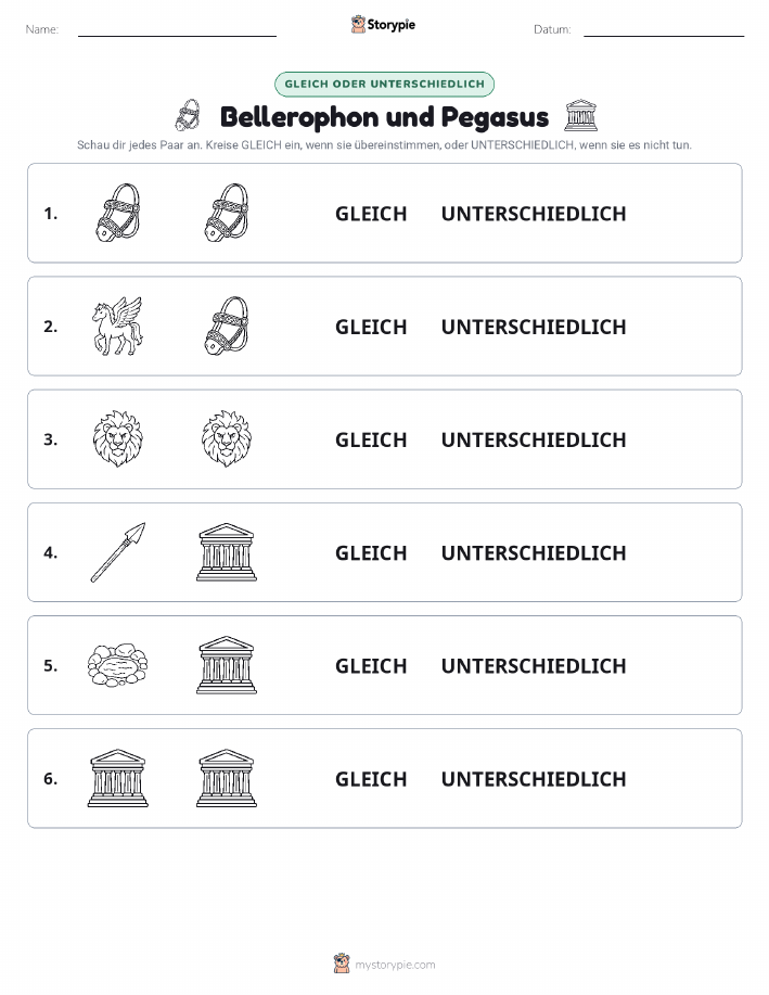 Gleich oder Anders