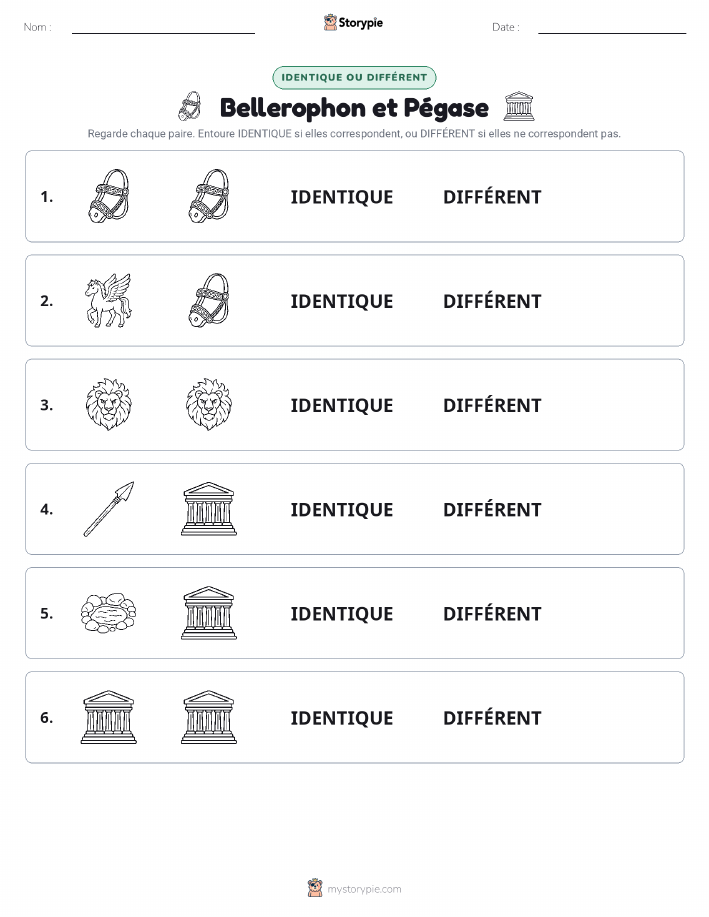 Identique ou Différent