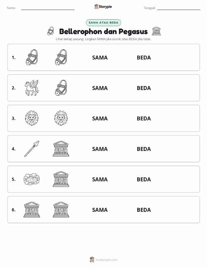 Sama atau Berbeda