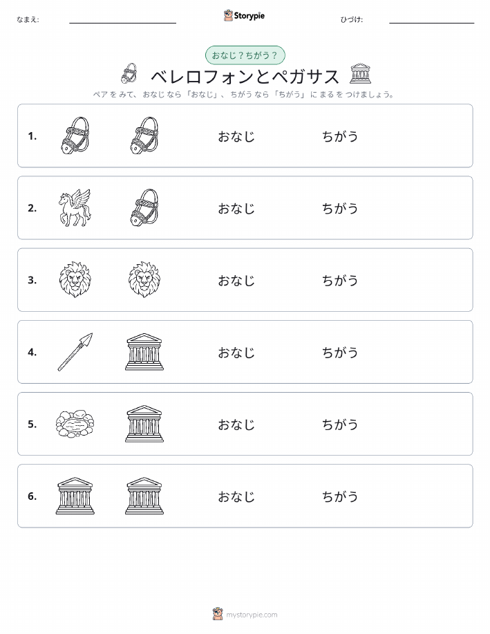 同じか違うか