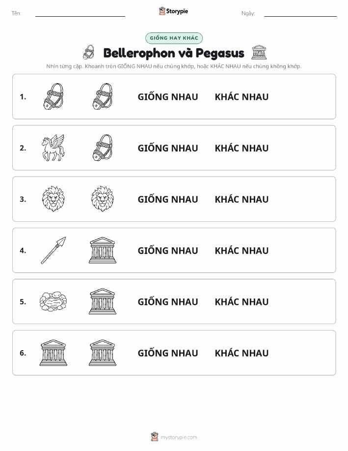 Giống Hay Khác