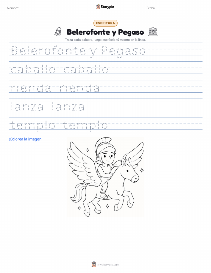 Práctica de Escritura