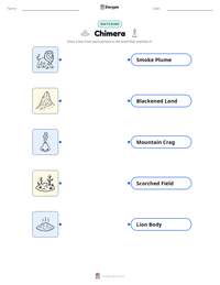 Chimera printable worksheet preview