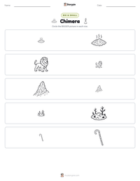 Chimera printable worksheet preview