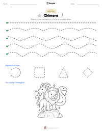 Anteprima della scheda stampabile di Chimera