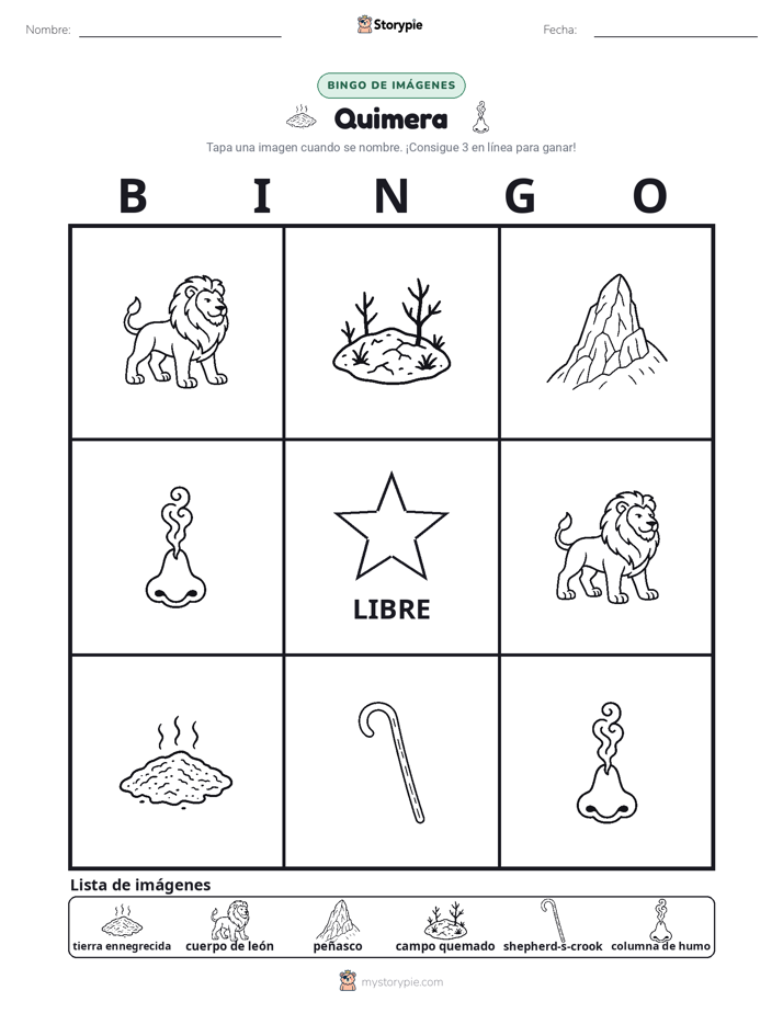 Bingo de Imágenes