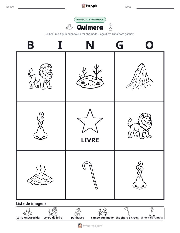 Bingo de Imagens