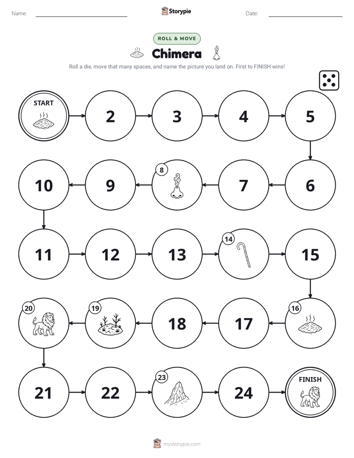 Roll & Move Game