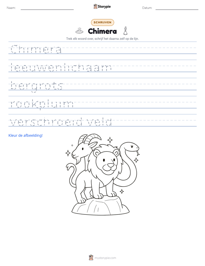 Schrijf Oefening