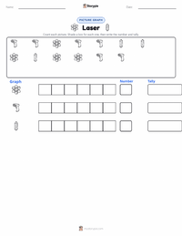 Laser printable worksheet preview
