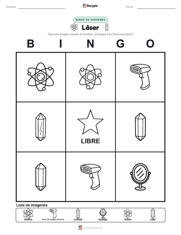Bingo de Imágenes