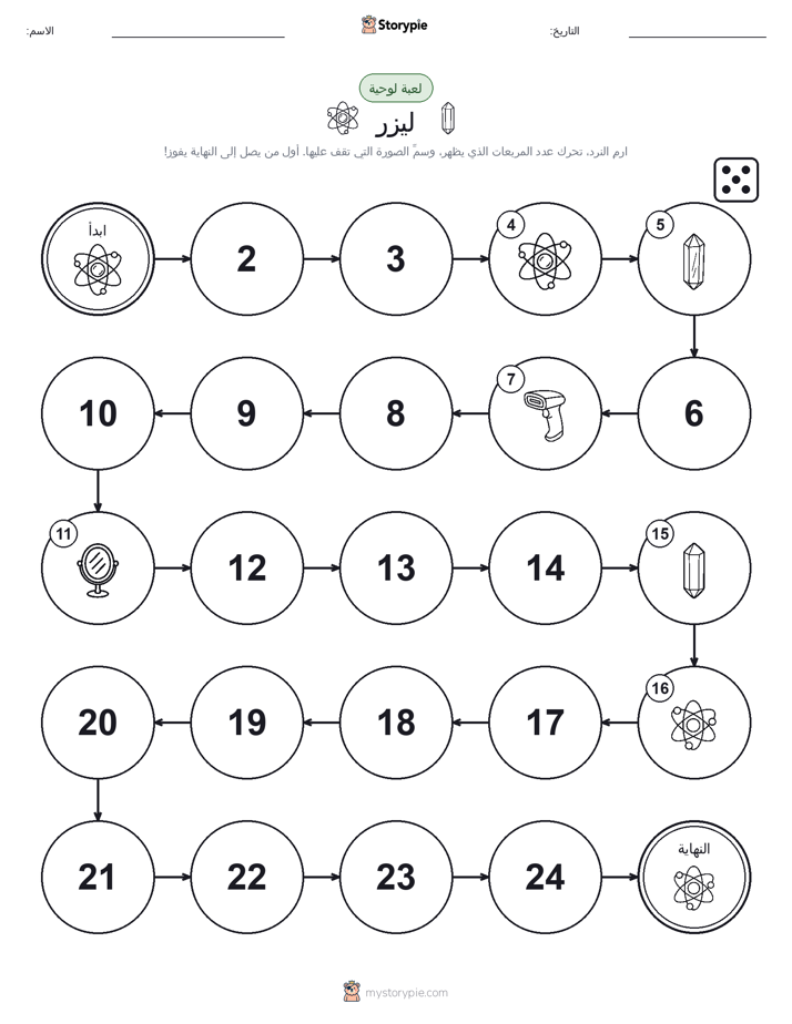 لعبة لف و تحرك