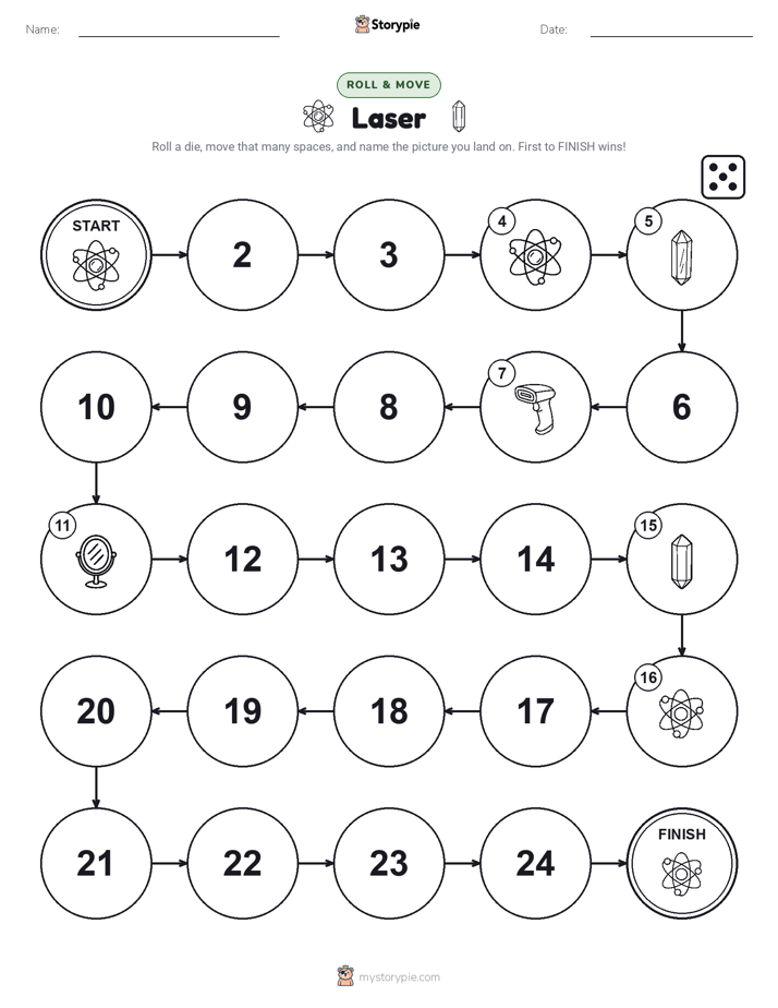 Roll & Move Game