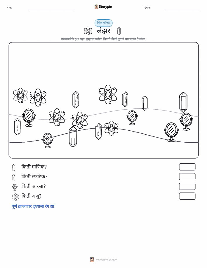 गणना दृश्य