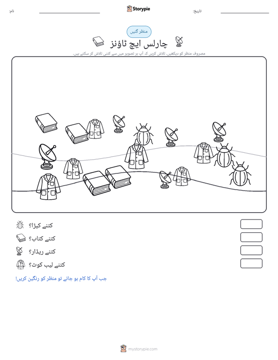 گنتی کا منظر