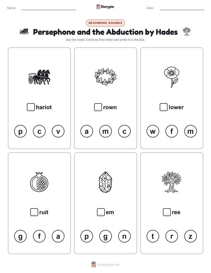 Beginning Sounds