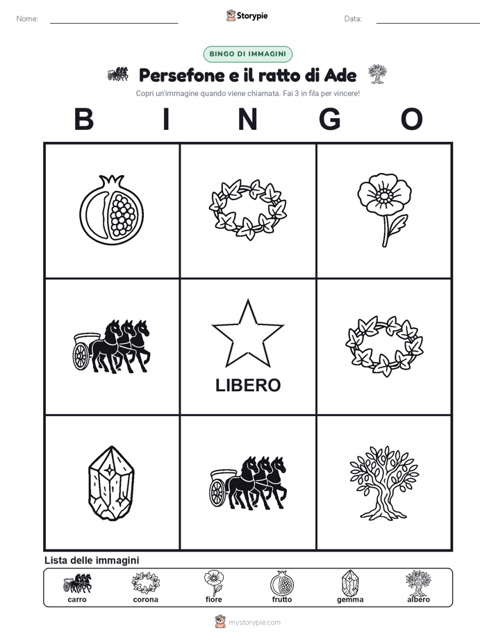 Bingo delle Immagini