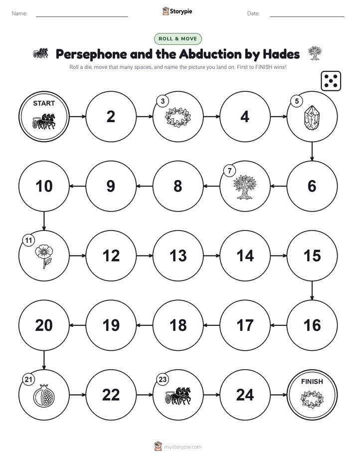 Roll & Move Game