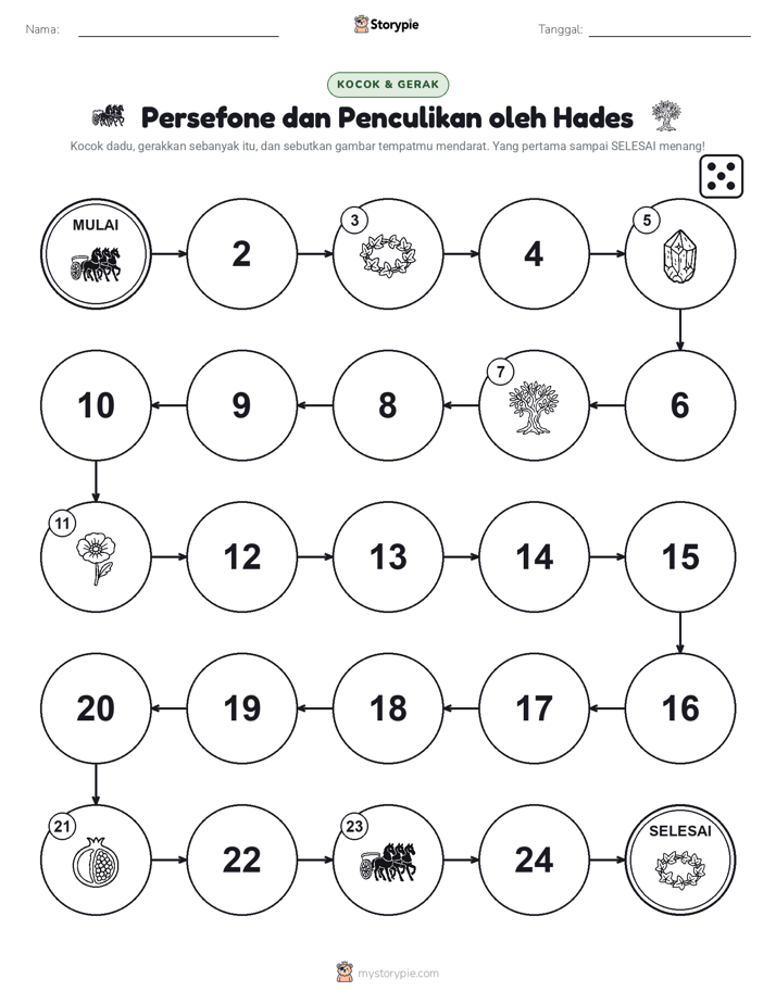 Permainan Gulung & Pindah